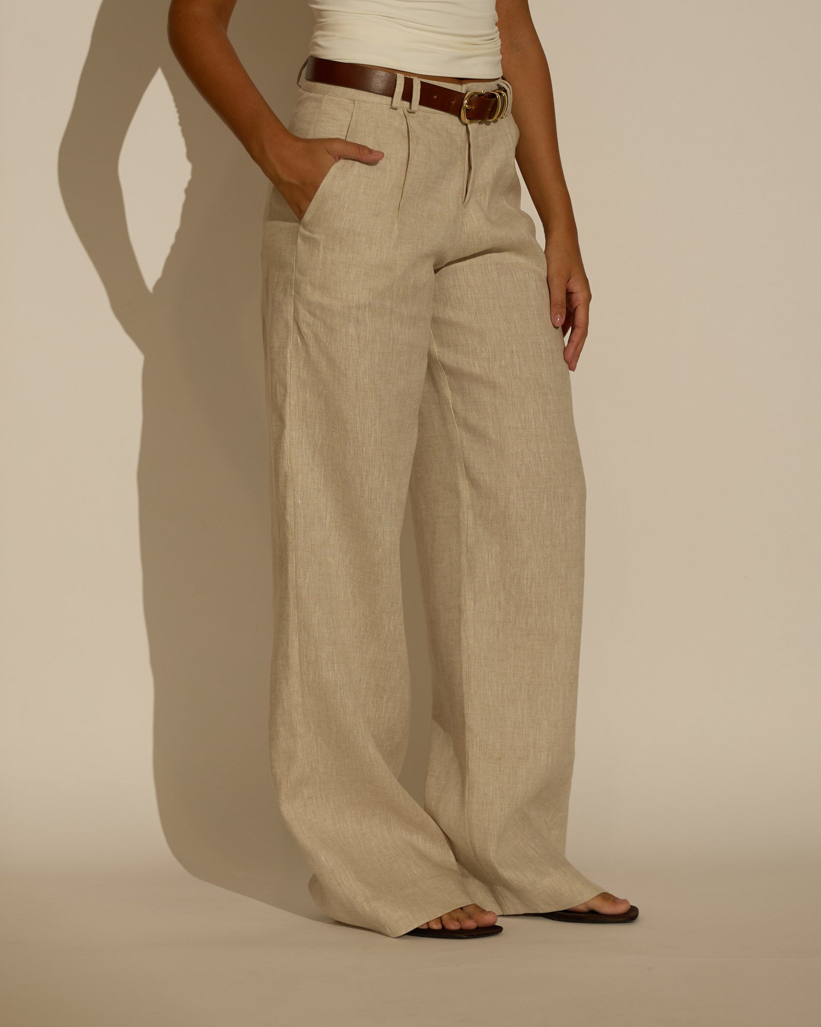 CALÇA LETÍCIA - 100% LINHO