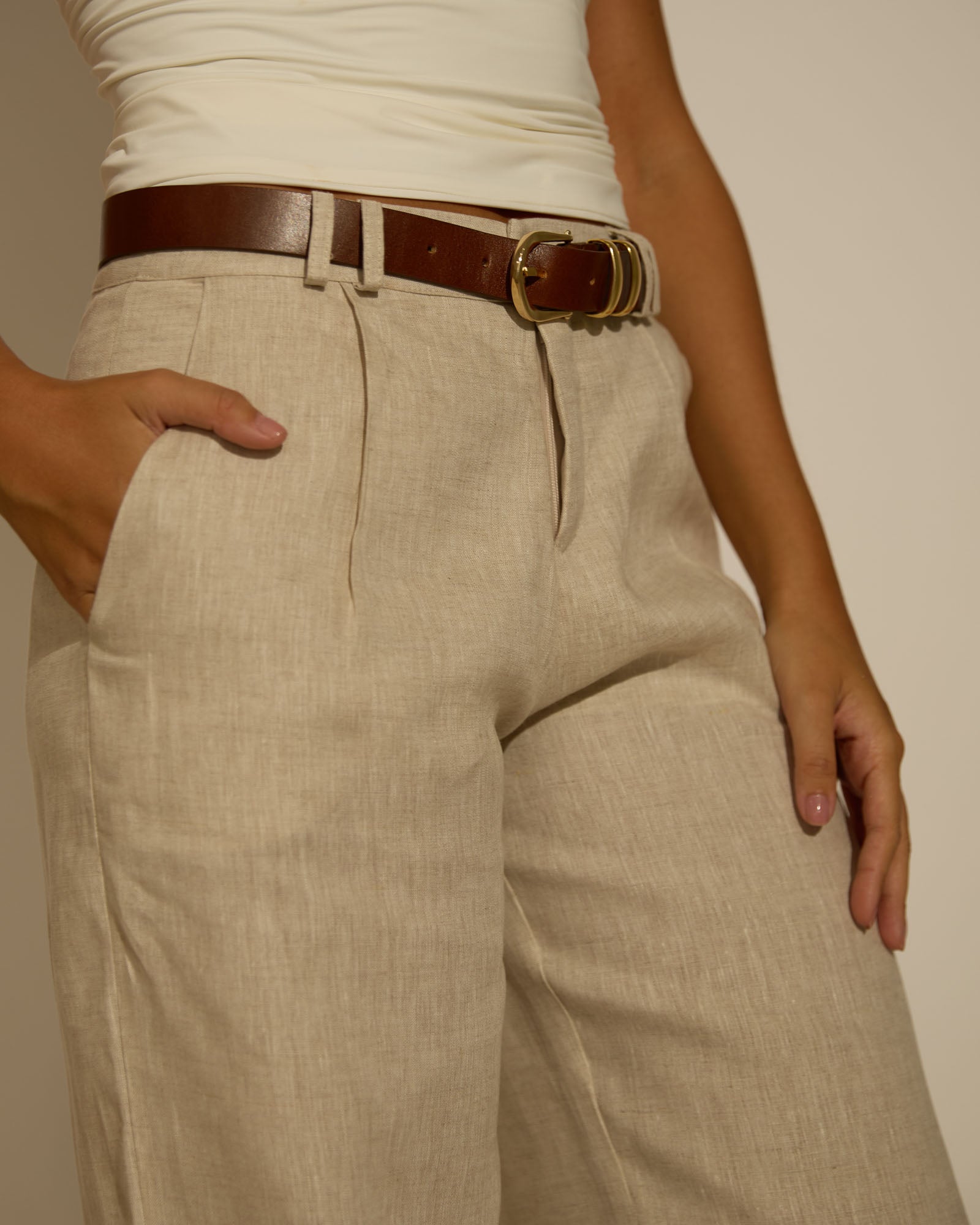 CALÇA LETÍCIA - 100% LINHO