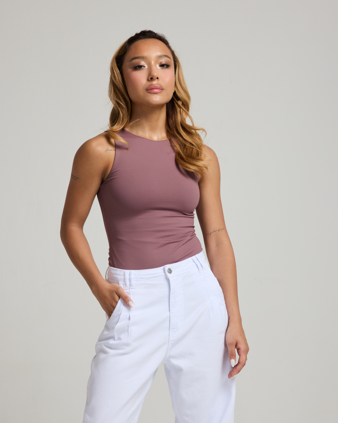 CALÇA CLHOE BRANCA - DENIM