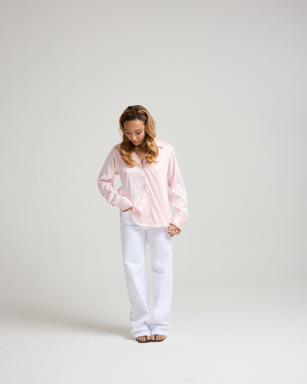 CAMISA MARY - ACETINADA