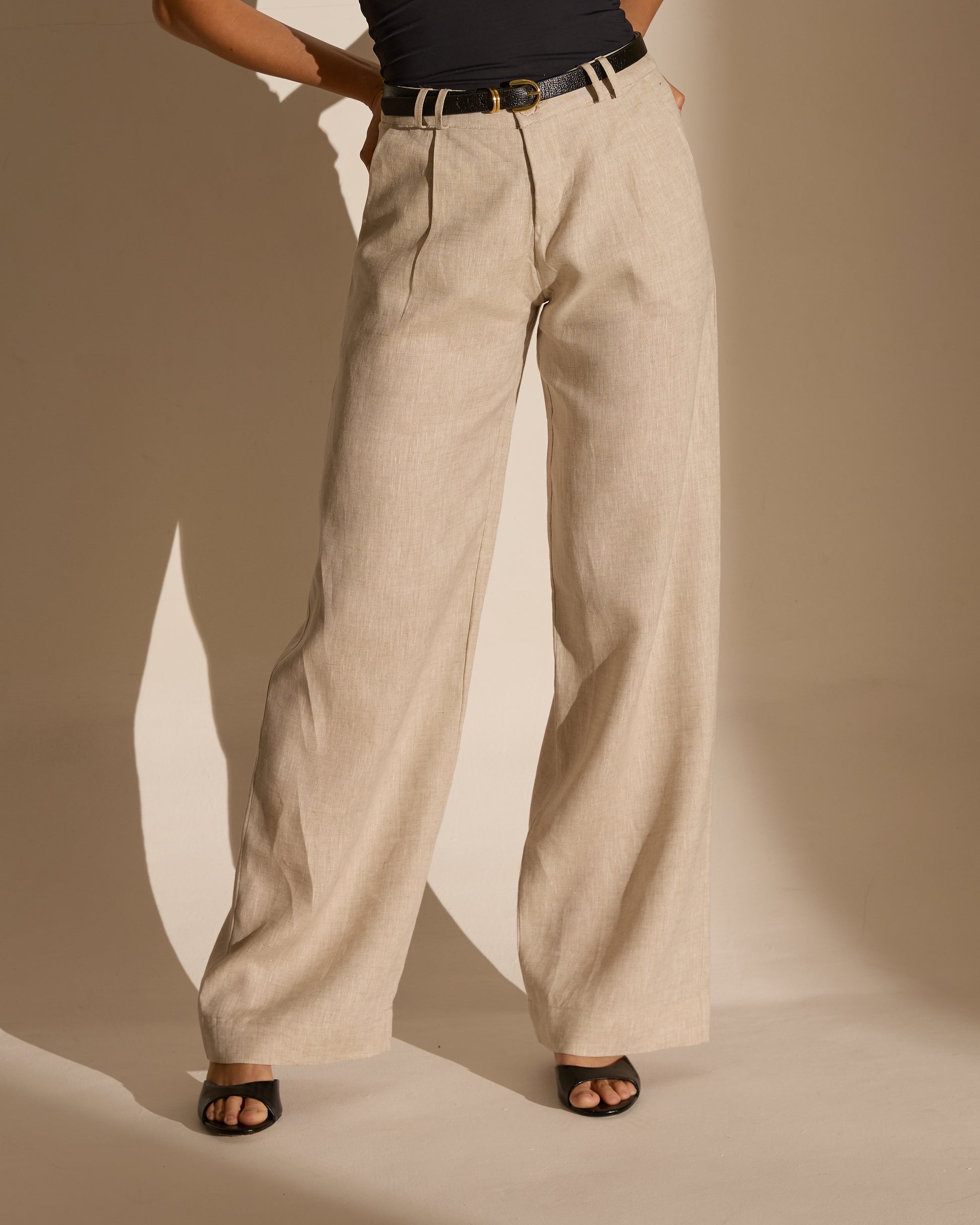 CALÇA LETÍCIA - 100% LINHO