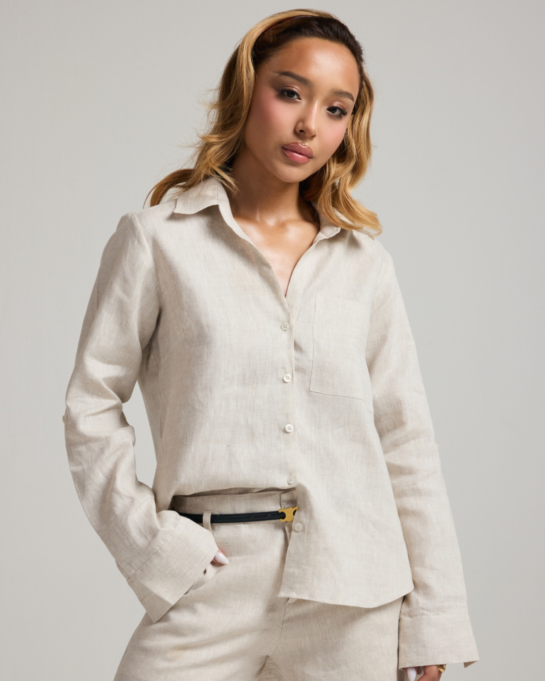 CAMISA LILLY - 100% LINHO