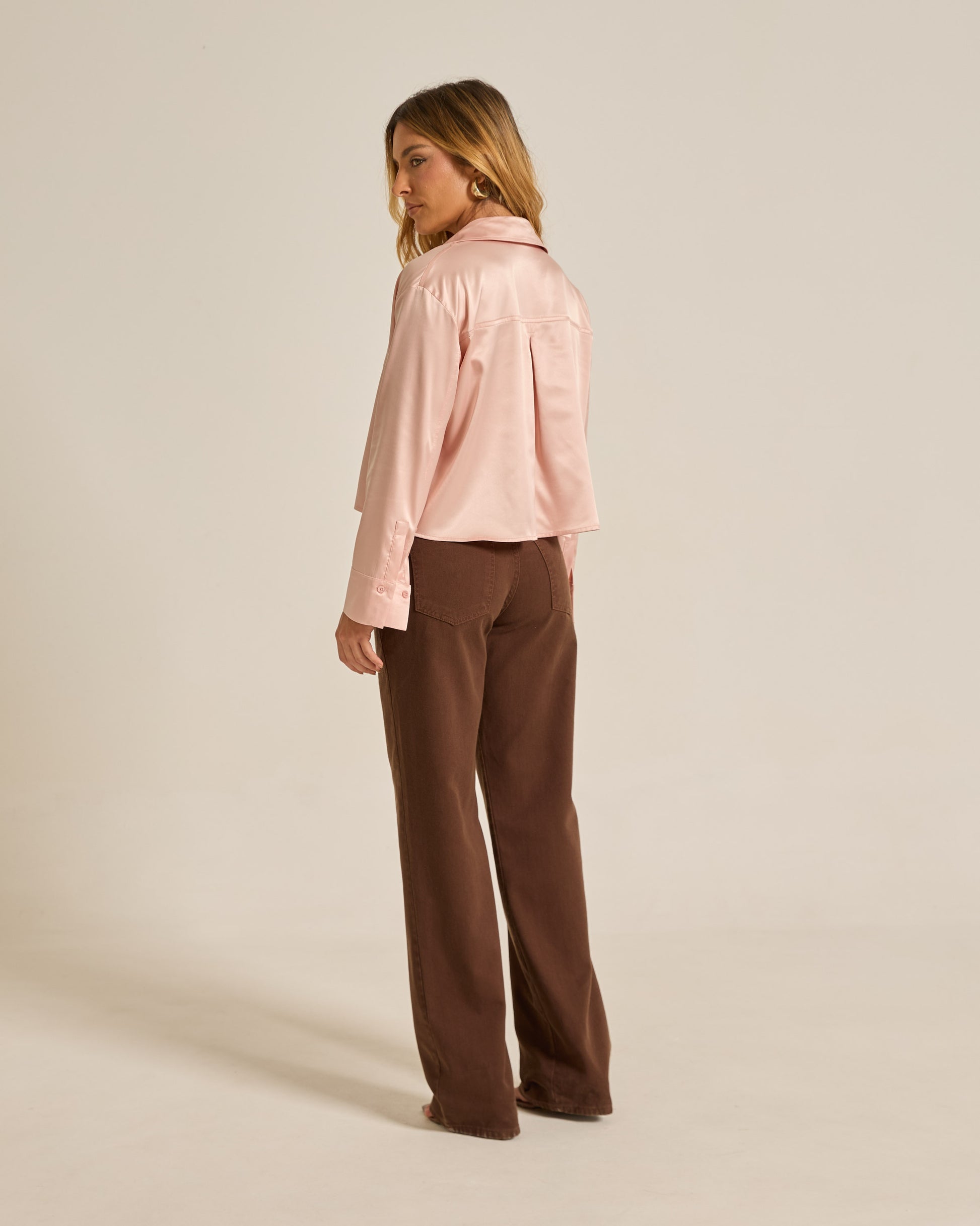 CAMISA JADE - ACETINADA