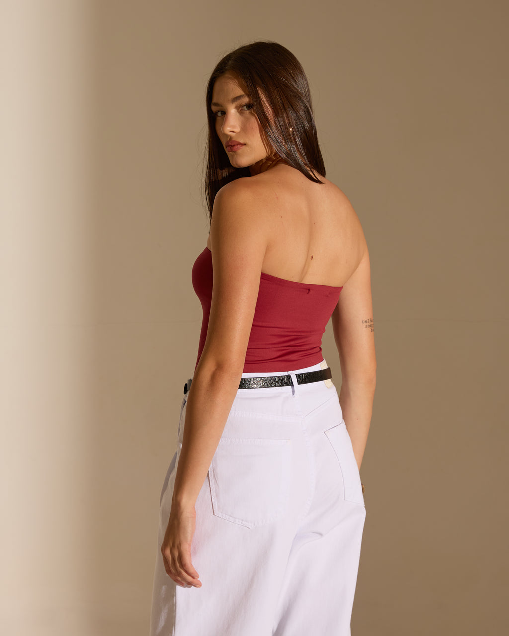 TUBE TOP LARY - POLIAMIDA