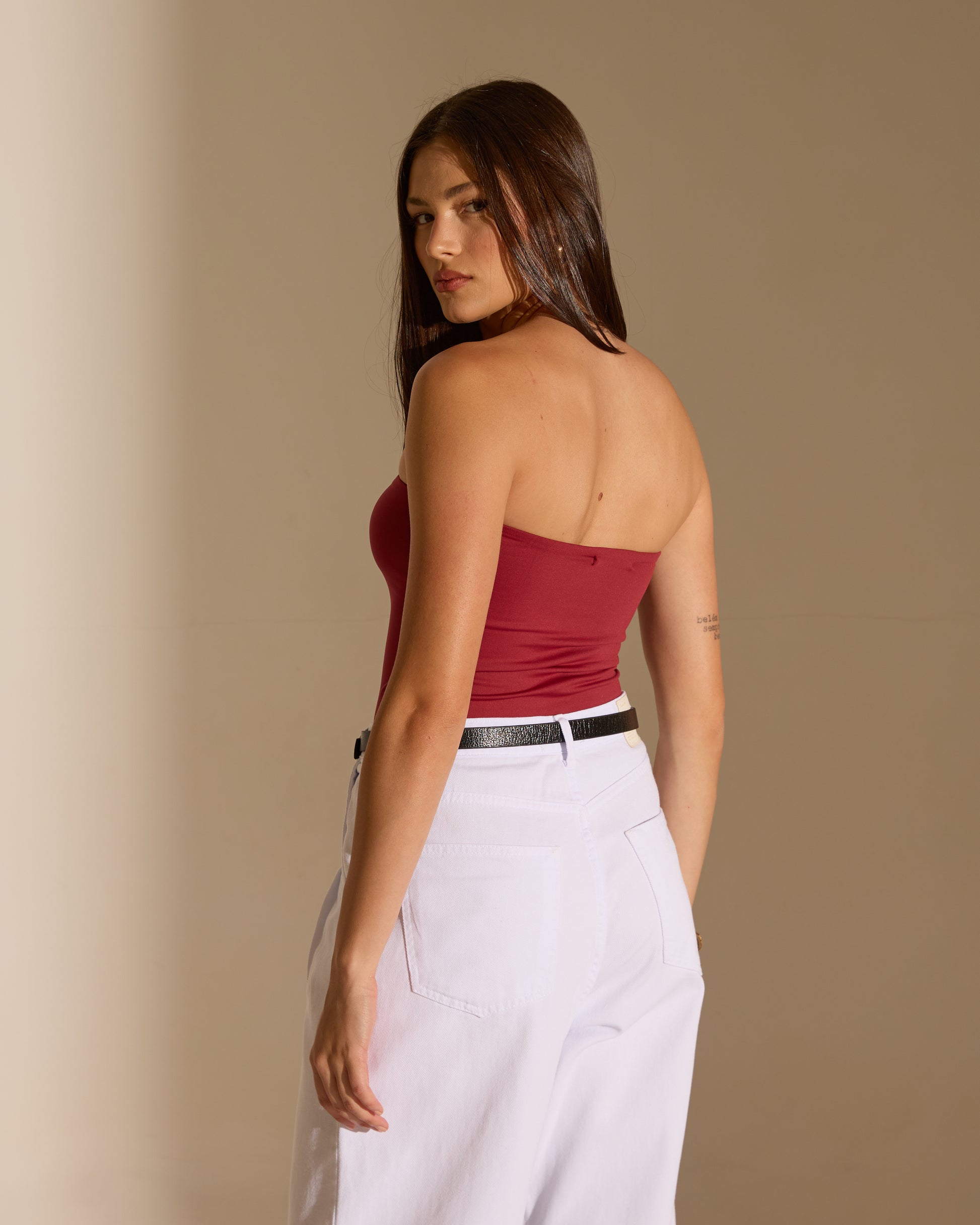 TUBE TOP LARY - POLIAMIDA