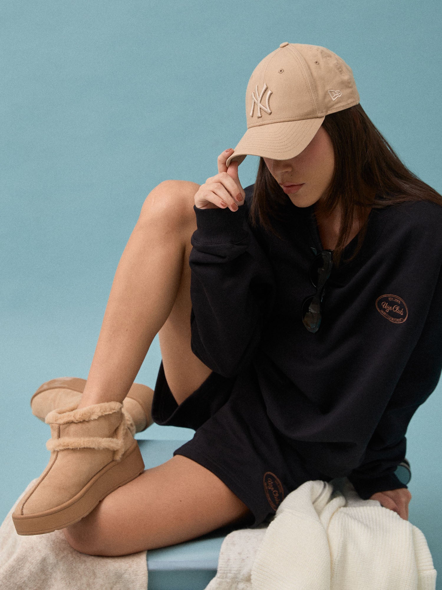 SHORTS BELLE - MOLETOM