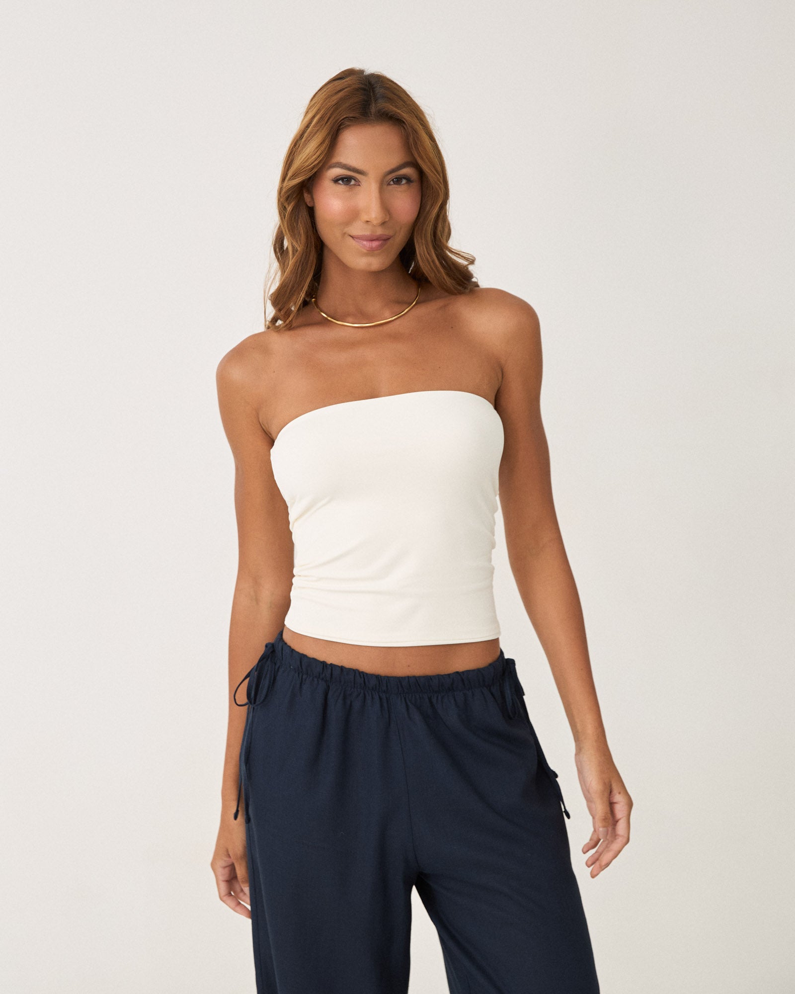 TUBE TOP LARY - POLIAMIDA