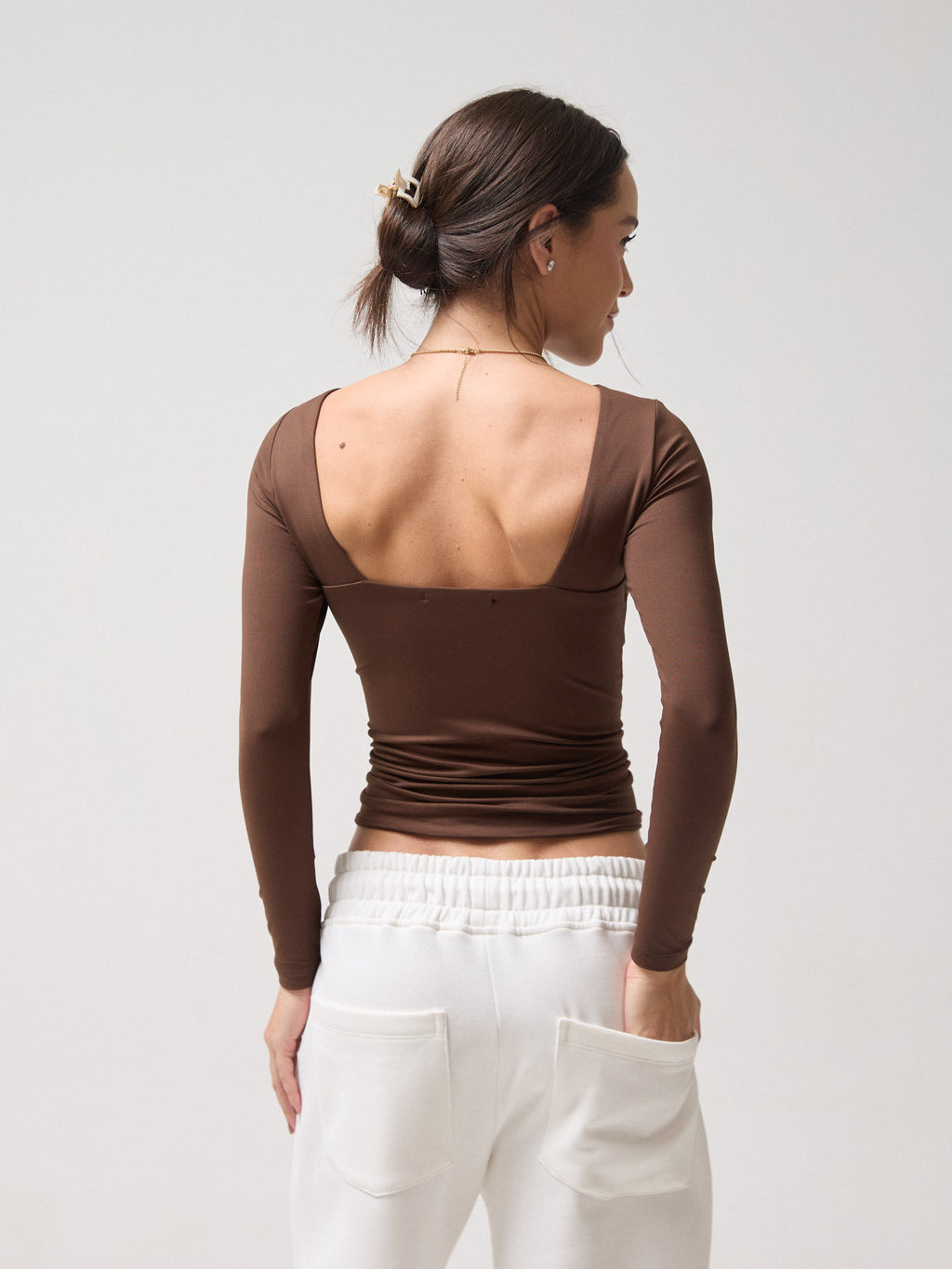 BLUSA CLÉO MANGA COMPRIDA - POLIAMIDA