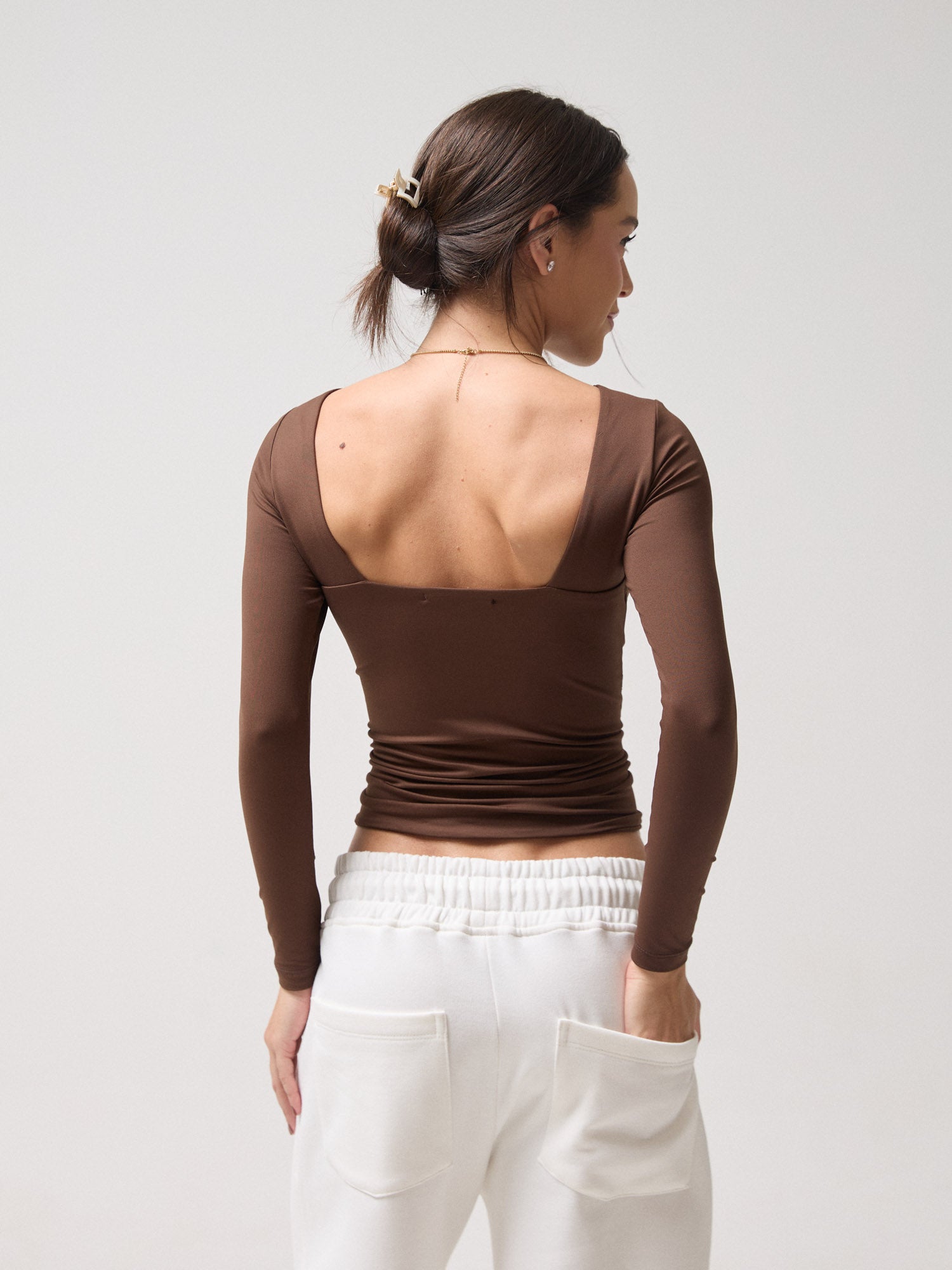 BLUSA CLÉO MANGA COMPRIDA - POLIAMIDA
