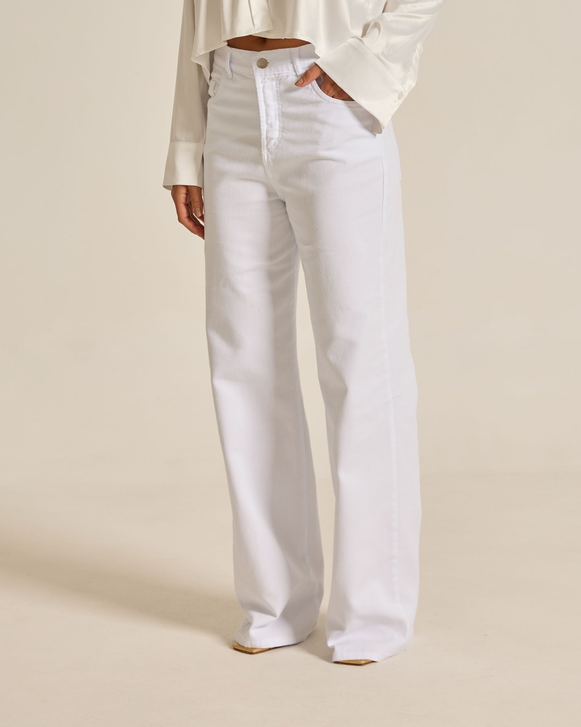 CALÇA LUCI BRANCA - DENIM