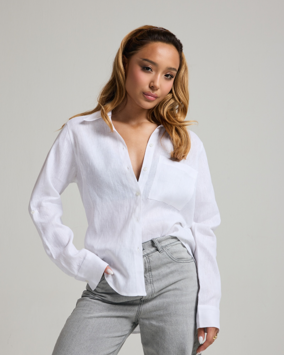 CAMISA LILLY - 100% LINHO