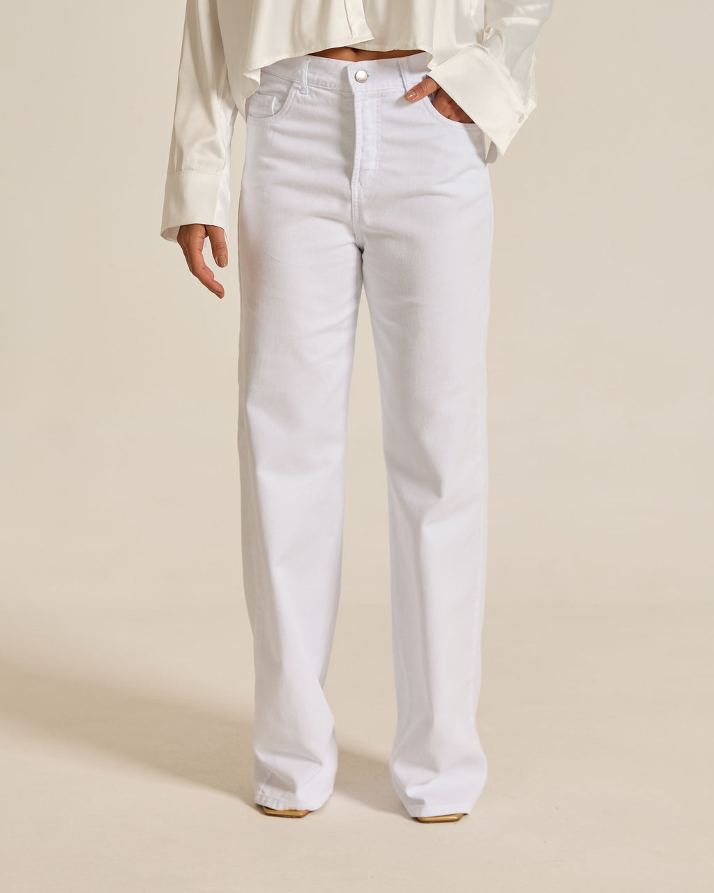 CALÇA LUCI BRANCA - DENIM