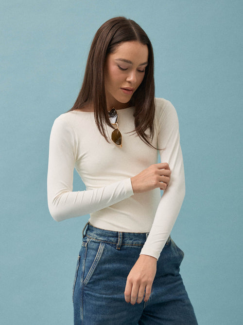 BLUSA CLÉO MANGA COMPRIDA - POLIAMIDA