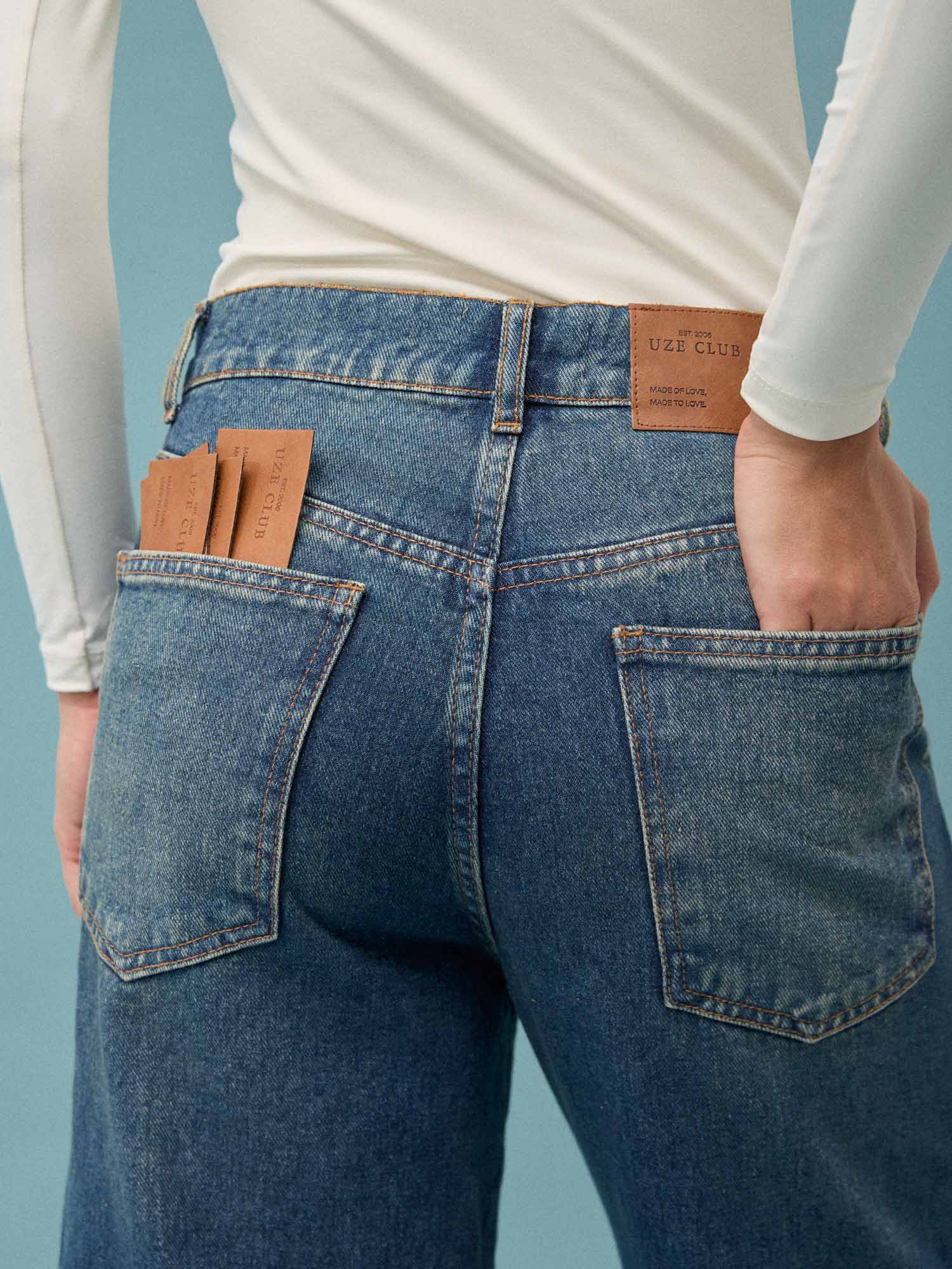 CALÇA CARGO DIRTY - DENIM