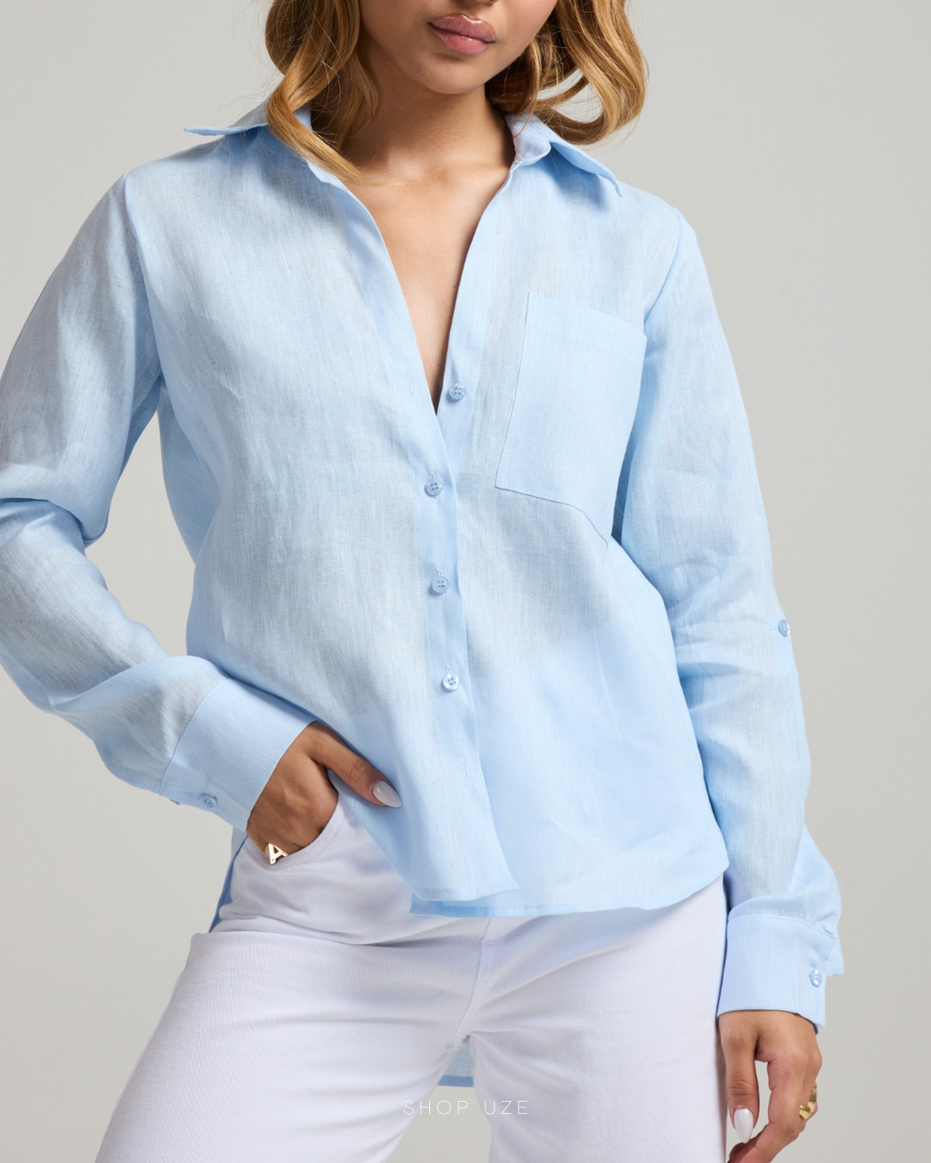 CAMISA LILLY - 100% LINHO