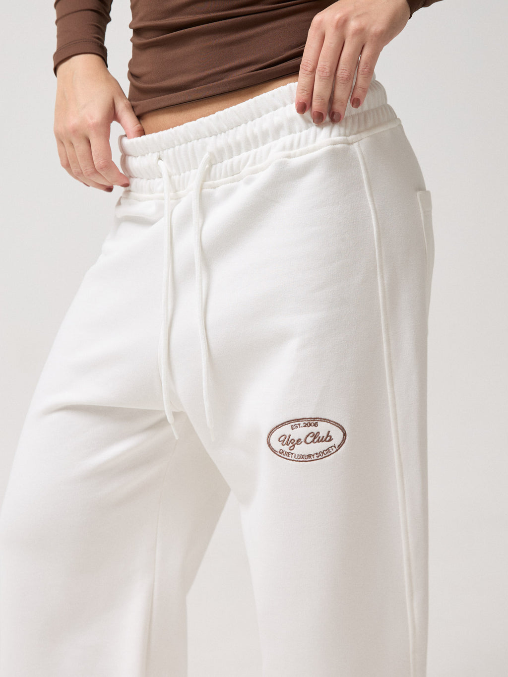 CALÇA RETA LUA - MOLETOM