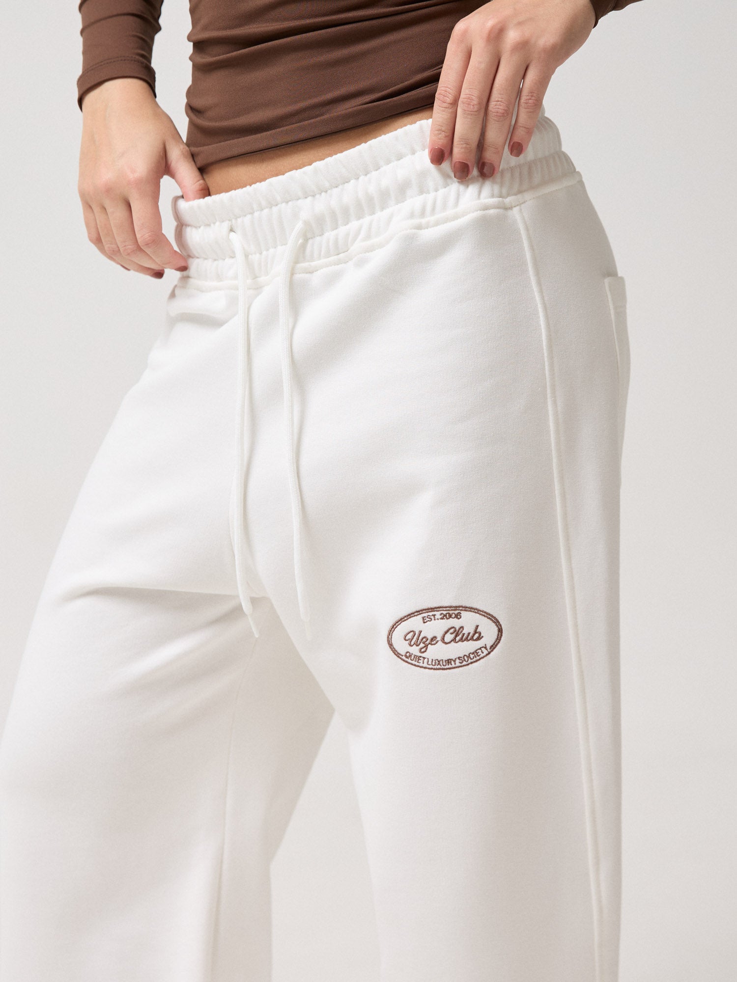 CALÇA RETA LUA - MOLETOM