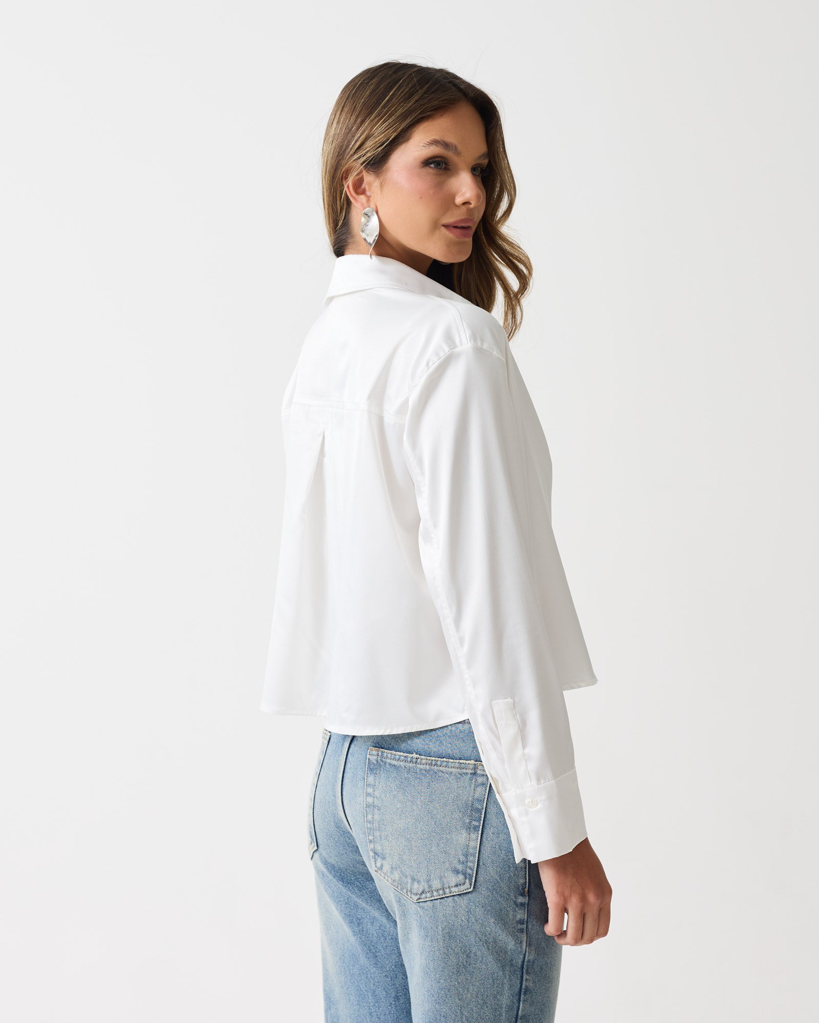 CAMISA JADE - ACETINADA