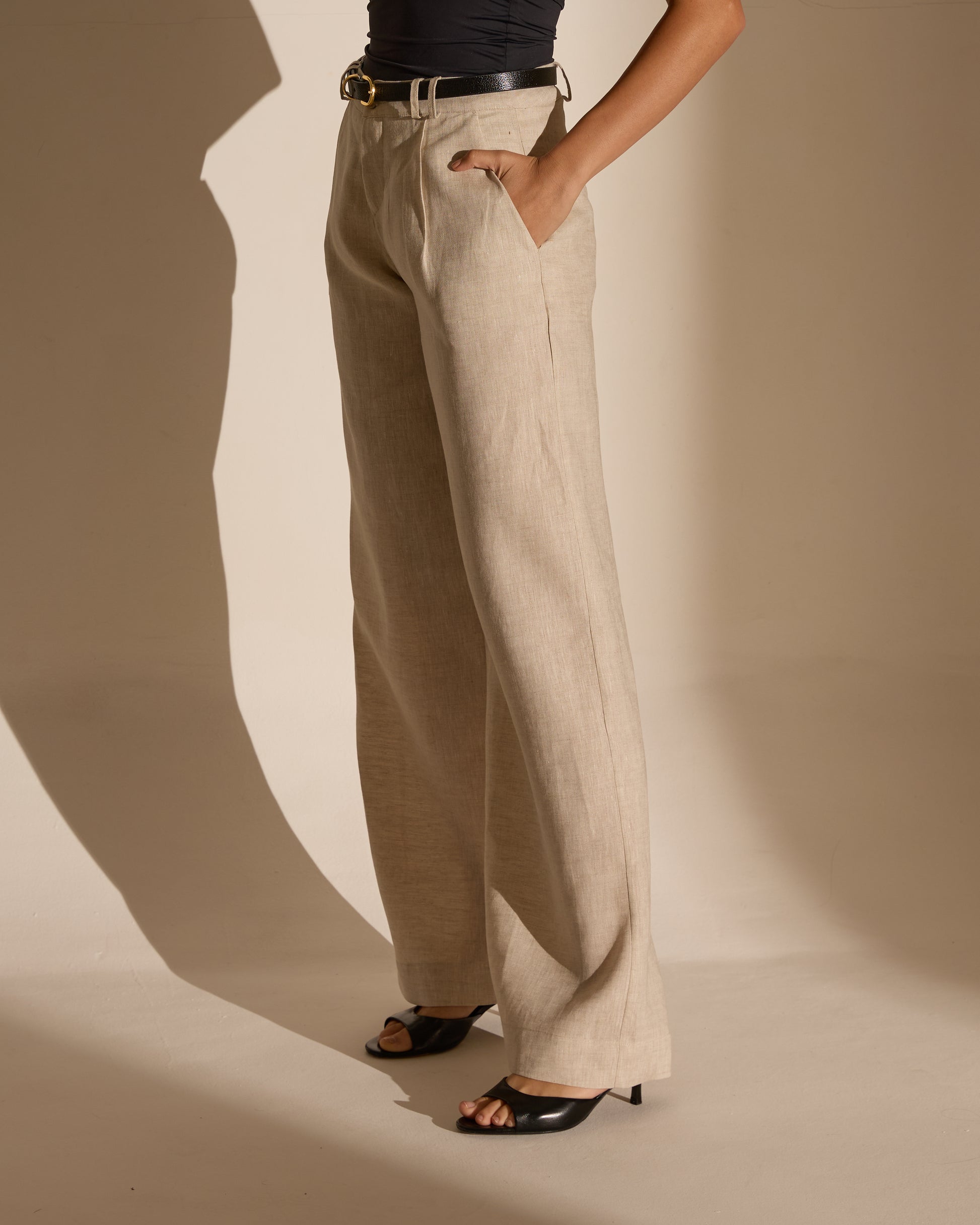 CALÇA LETÍCIA - 100% LINHO