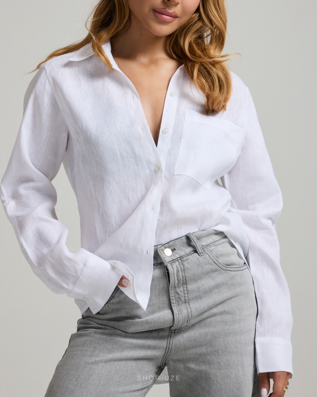 CAMISA LILLY - 100% LINHO