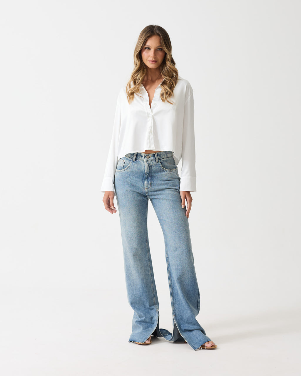 CAMISA JADE - ACETINADA