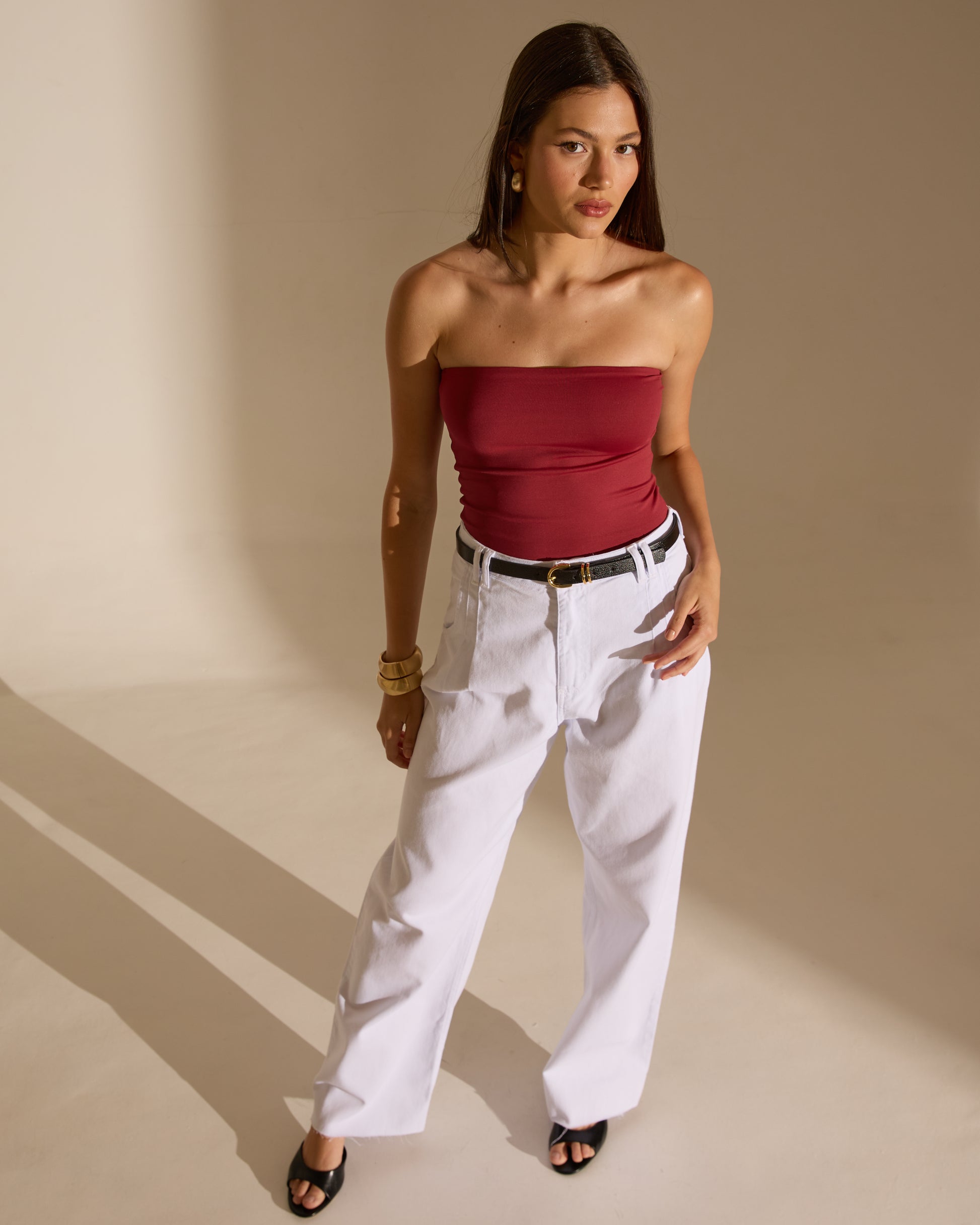 TUBE TOP LARY - POLIAMIDA