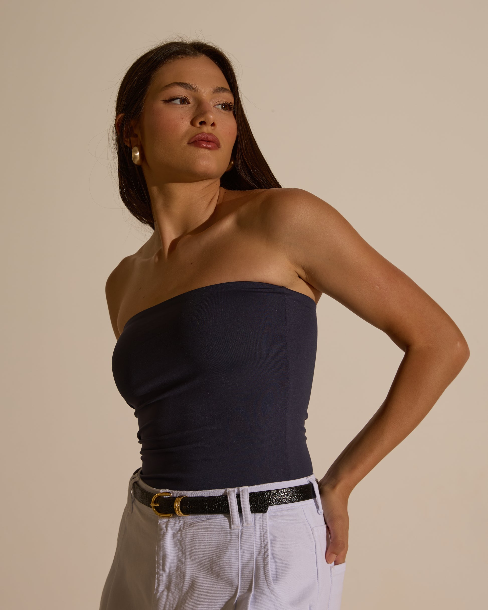 TUBE TOP LARY - POLIAMIDA