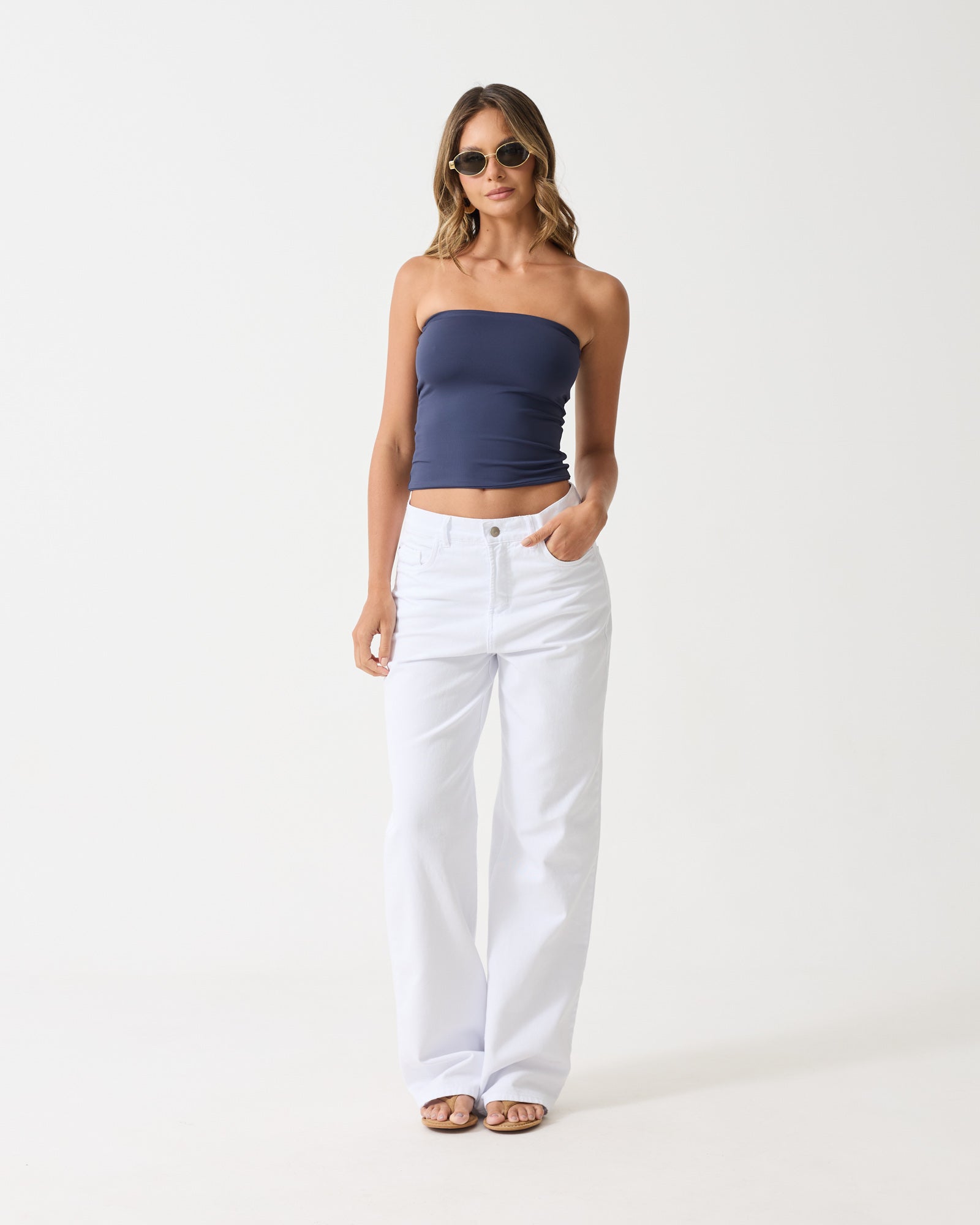 TUBE TOP LARY - POLIAMIDA