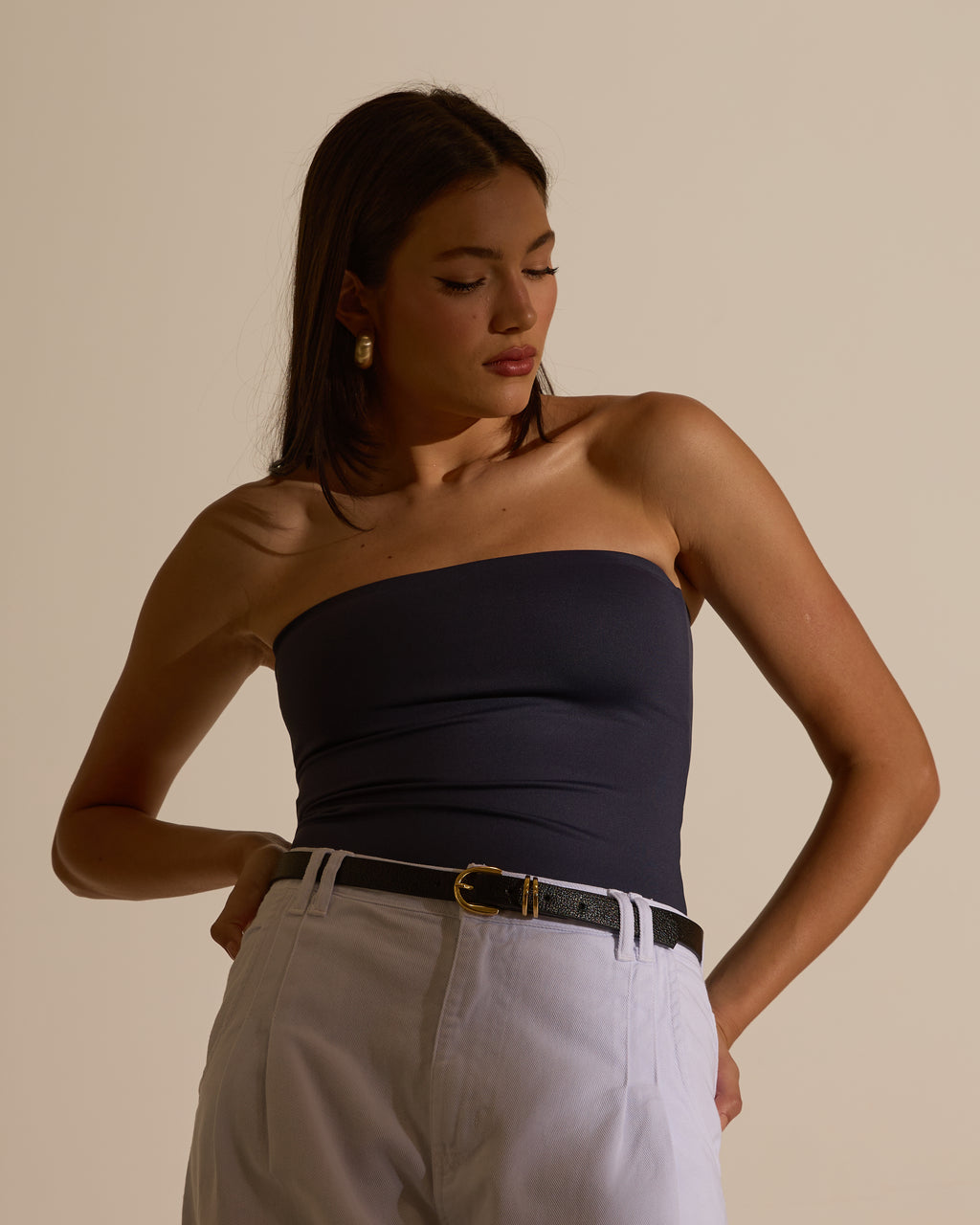 TUBE TOP LARY - POLIAMIDA