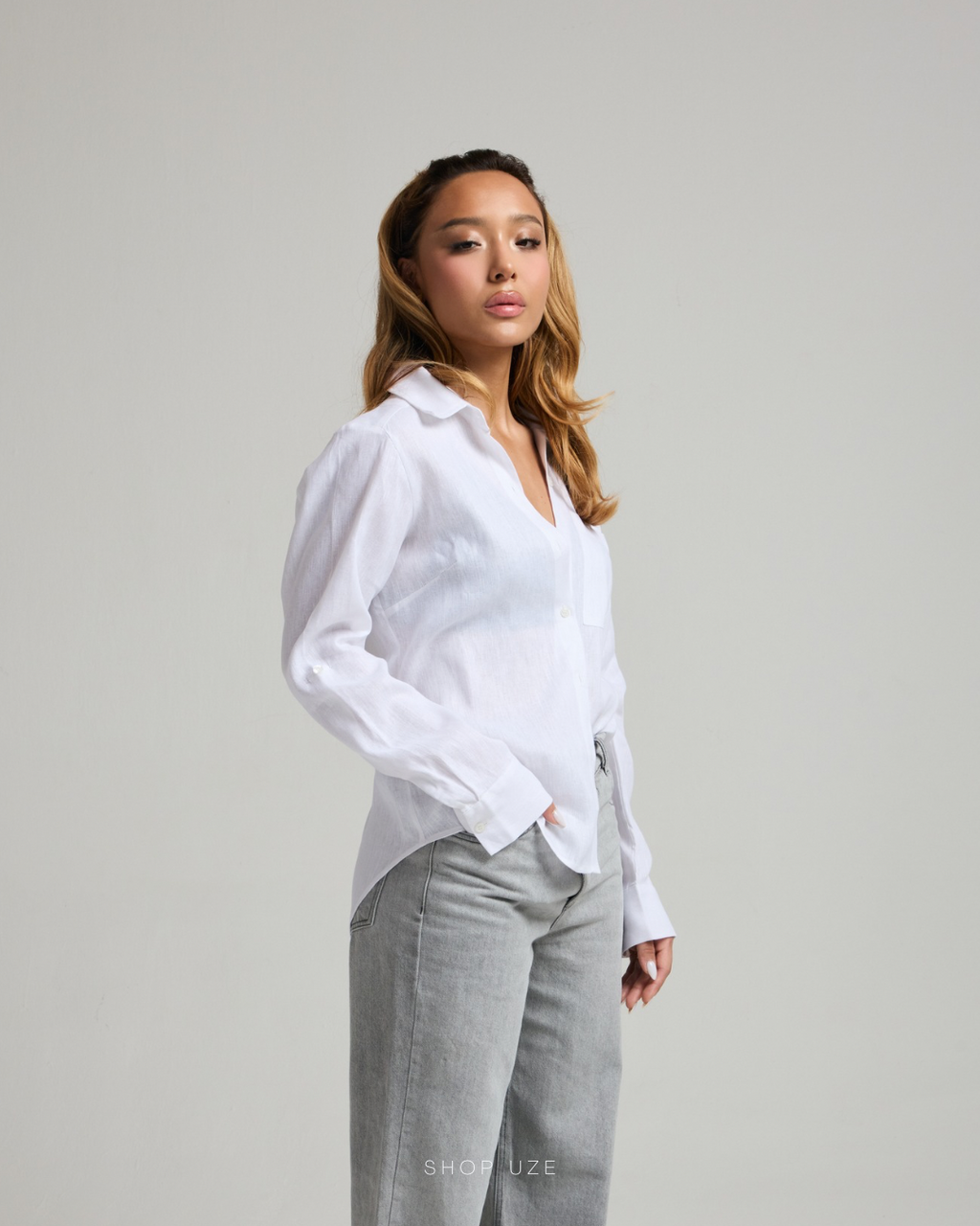 CAMISA LILLY - 100% LINHO