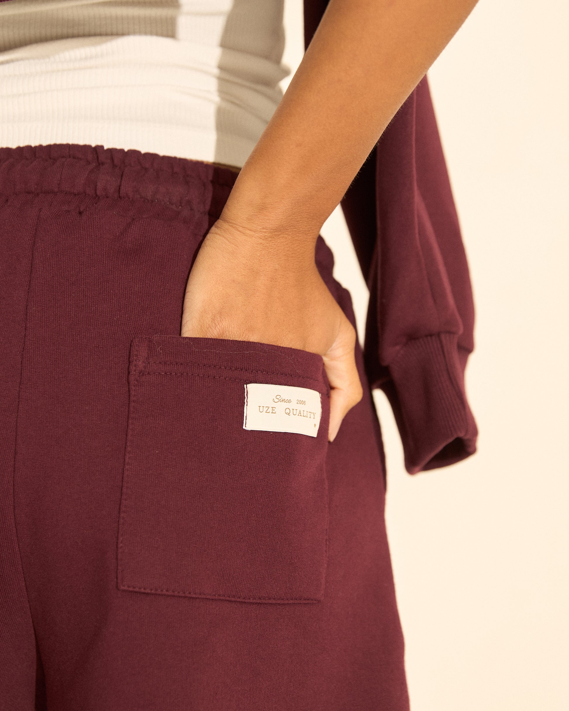 SHORTS BELLE - MOLETOM