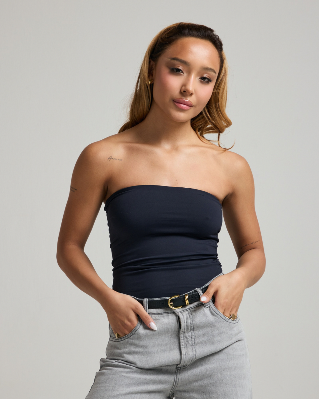 TUBE TOP LARY - POLIAMIDA